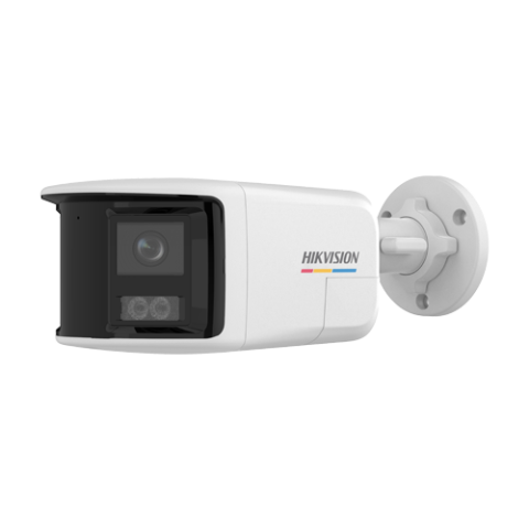 Camera IP Dual lens 6MP, 2 x lentila 2.8mm 180Â°, IR & WL 30m ColorVu, Audio+Stroboscop - HIKVISION DS-2CD1T67G2HP-LIUF-SL-2.8mm [2]
