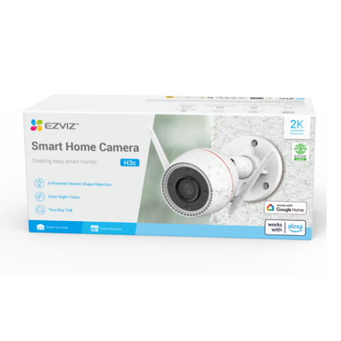 Camera supraveghere EZVIZ H3c 2K+ 4MP Wi-Fi Exterior [4]