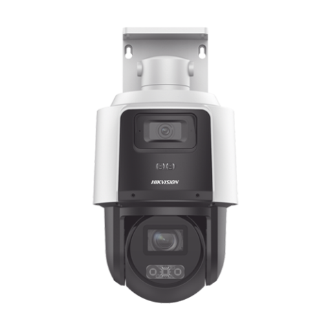 Camere supraveghere IP - Camera IP PTZ TandemVu, 4MP dual, zoom optic 4X, IR 40m & WL 30m - HIKVISION DS-2SE3C404MWG-E14-2.8mm