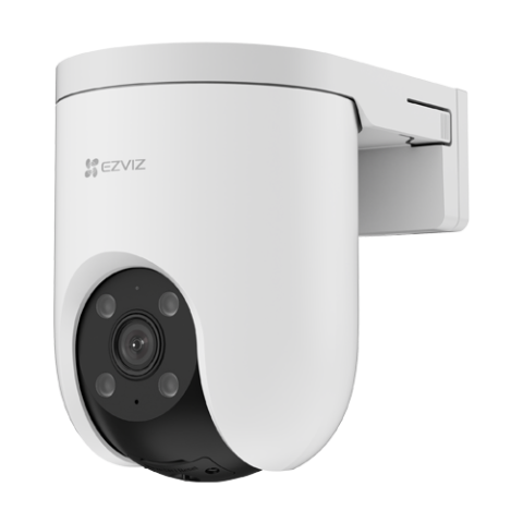 Supraveghere video - Camera IP Wi-Fi, Pan&Tilt, 2K, lentila 4mm, Audio bidirectional, IR 30m, Color 24/7, Alarma - EZVIZ CS-H8C-SE-2K