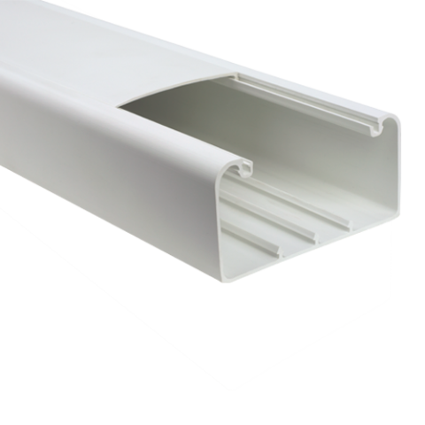 Cabluri si accesorii - Canal cablu 102x50 mm cu capac, 2m - DLX DLX-102-50