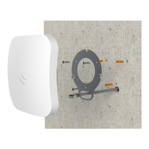 cAP ac, 2 x Gigabit (1 x PoE-out), 802.11b/g/n 2.4GHz, 802.11an/ac 5GHz, injector PoE - MikroTik RBcAPGi-5acD2nD [5]
