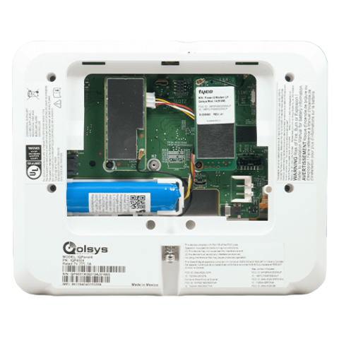 Centrala IQ4 panel, Wi-Fi, LTE, 128 zone, PowerG, Z-Wave, ecran 7' - DSC IQP43AB [3]