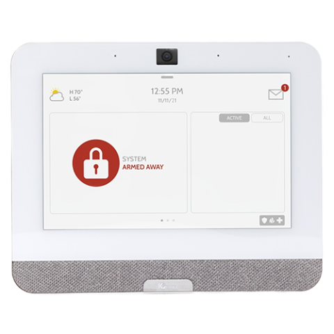 Centrala IQ4 panel, Wi-Fi, LTE, 128 zone, PowerG, Z-Wave, ecran 7' - DSC IQP43AB [2]