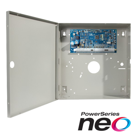 Centrala SERIA DSC POWER NEO 8 zone extensibila la 128 zone, 8 partitii - DSC HS2128NKE [1]