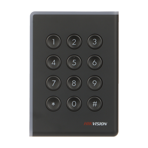 Control acces - Cititor de proximitate MIFARE 13.56 MHz cu tastatura integrata -HIKVISION DS-K1108AMK