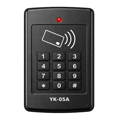 Cititor de proximitate RFID (125KHz) stand-alone pentru exterior cu tastatura YK-05A [1]