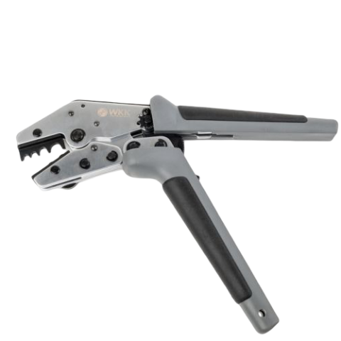 Scule de mana - Cleste profesional de sertizare cu 3 profile interschimbabile - WKK 57818