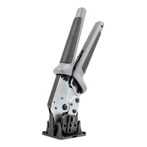 Cleste profesional de sertizare cu 3 profile interschimbabile - WKK 57818 [2]