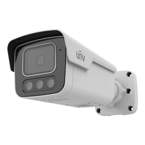Camere supraveghere IP - ColorHunter - Camera IP, 8MP, lentila 2.8mm, IR 40m, WL 40m, Audio, Alarma, PoE - UNV IPC2B18SS-ADF28KMC-I1