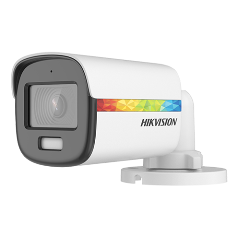 ColorVU - Camera AnalogHD 2MP, lentila 2.8mm, lumina 20m, Audio - HIKVISION DS-2CE10DF8T-FSLN-2.8mm [1]