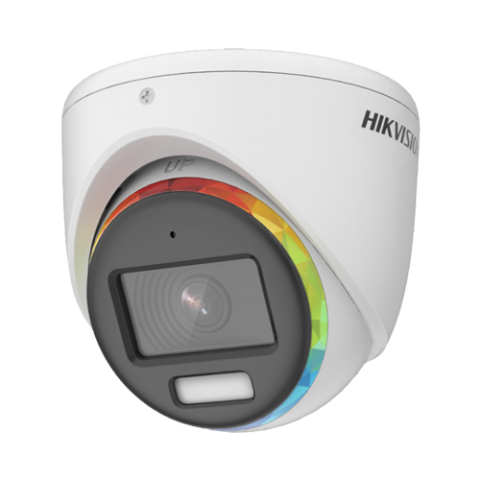 ColorVU - Camera AnalogHD 2MP, lentila 2.8mm, lumina 20m, Audio - HIKVISION DS-2CE70DF8T-MFSLN-2.8mm [1]
