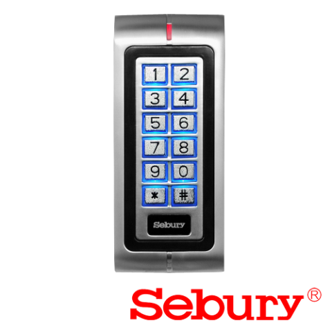 Controler stand-alone cu tastatura si cititor card, carcasa antivandal - SEBURY SEB-K2 [1]