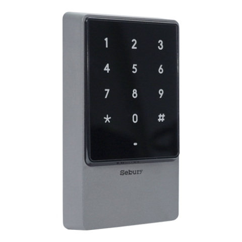 Controler stand-alone cu tastatura touch si cititor card EM 125kHz + Mifare 13.56MHz, carcasa antivandal - SEBURY SEB-sTouch2 [3]