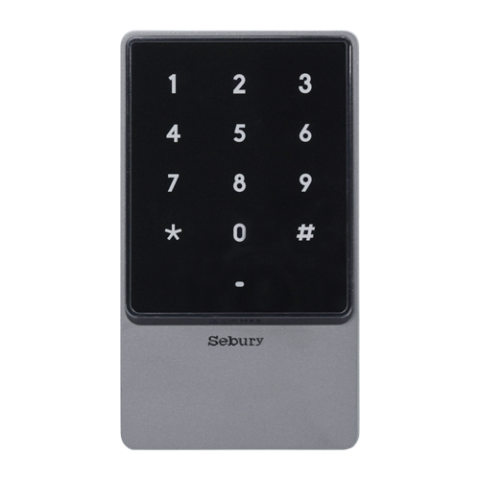 Controlere stand-alone - Controler stand-alone cu tastatura touch si cititor card EM 125kHz + Mifare 13.56MHz, carcasa antivandal - SEBURY SEB-sTouch2