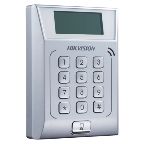 Controler stand-alone TCP/IP cu tastatura si cititor card - HIKVISION DS-K1T802M [1]