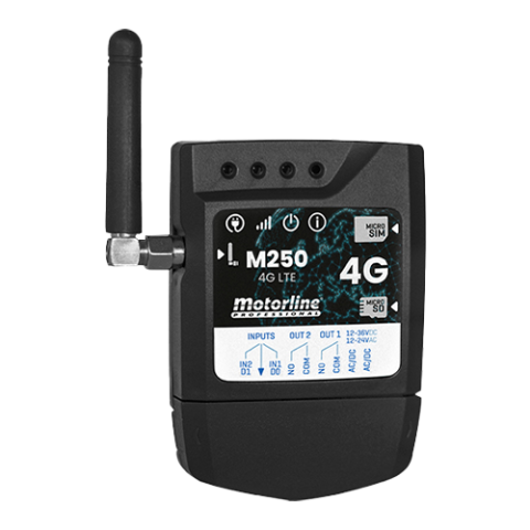 Controller GSM 4G, Bluetooth, 2 relee, card SIM inclus MOTORLINE GSM-M250 [3]