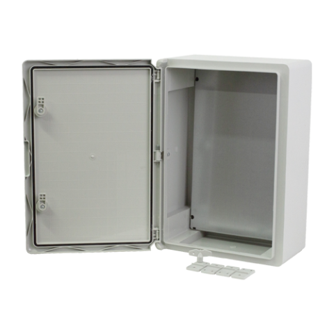 Cutie distributie IP65 din ABS gri, usa mata, placa metalica, 350x500x190 mm PP3006 [1]