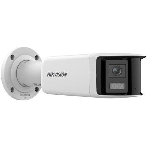DarkFighter, AcuSense - Camera IP, 4MP, Panoramic view 180Â°, lentila 2.8mm, IR 40m, Audio, Alarma, PoE, IP67 - HIKVISION DS-2CD2T46G2P-ISU-SL-2.8mm [3]