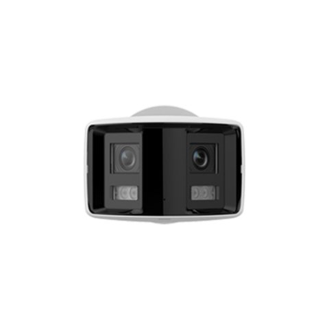 DarkFighter, AcuSense - Camera IP, 4MP, Panoramic view 180Â°, lentila 2.8mm, IR 40m, Audio, Alarma, PoE, IP67 - HIKVISION DS-2CD2T46G2P-ISU-SL-2.8mm [1]