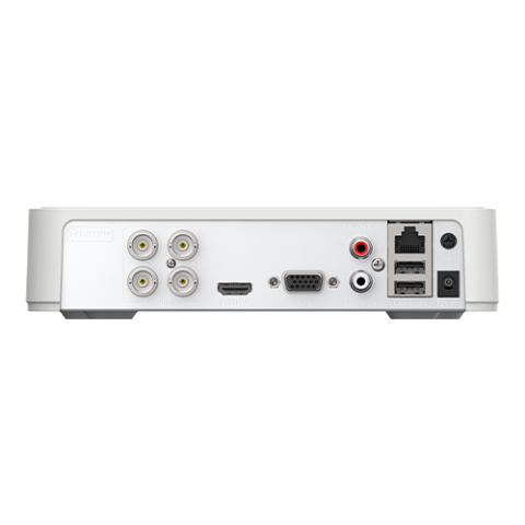 Deep Learning - DVR 4 ch. video 2MP lite + 1 ch. IP max. 2MP, AUDIO 'over coaxial', 1U - HIKVISION DS-7104HGHI-M1-T [2]