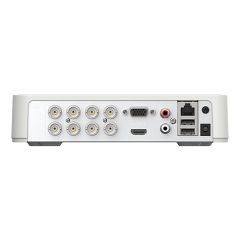 Deep Learning - DVR 8 ch. video 2MP lite + 2 ch. IP max. 5MP, AUDIO 'over coaxial', 1U - HIKVISION DS-7108HGHI-M1-T [2]