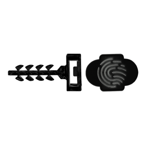 Cabluri si accesorii - Diblu fixare colier Ã 6x30, cap mare negru in cutie plastic InsertFIX (125 buc.) - CELO 946EXPIFB