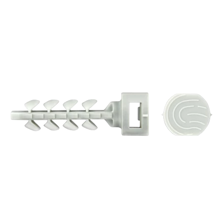 Diblu fixare colier Ã 6x30, cap mic gri in cutie plastic InsertFIX (250 buc.) - CELO 96EXPIFS [2]