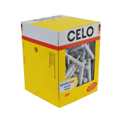 Diblu rapid cu surub 6x60 NP (50 buc.) - CELO 9660NP [5]