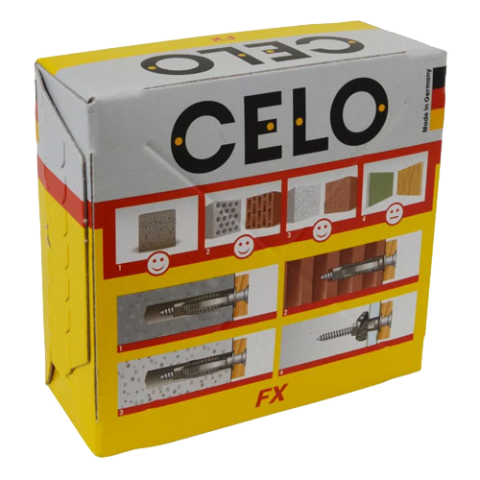 Diblu universal nylon M6x30 FX (100 buc.) - CELO 96FX [7]