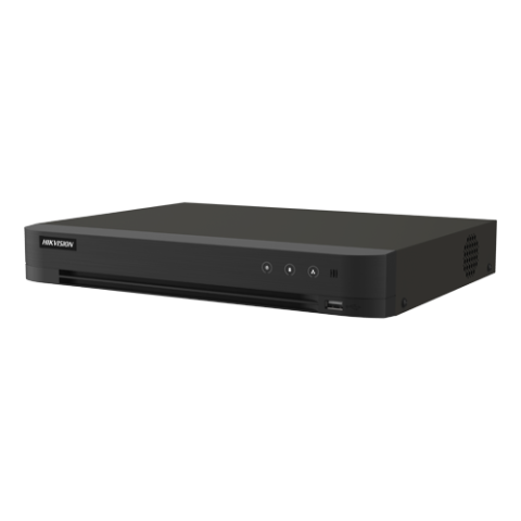 DVR AcuSense 4 ch., 4K + 4 ch. IP 4K, Audio bidirectional, Alarma, 1U - HIKVISION iDS-7204HTHI-M1-XT(4A+4/1ALM) [1]