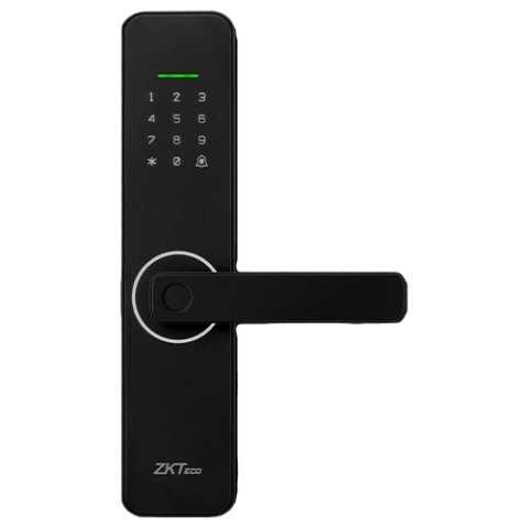 Incuietoare hoteliera WiFi, cititor de amprenta, carduri, tastatura IoT Smart Lock - ZKTeco DL-ML100 [3]