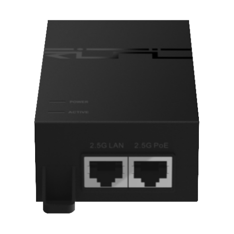 Injector 1 port PoE++, 2.5G, 56V, 60W - Ruijie RG-POE-50-60W-MG [4]