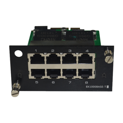 Modul 8 porturi RJ45 10/100/1000Mbps - UTEPO UTP7524GE-M8T [1]