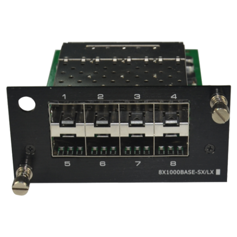 Retelistica - Modul 8 porturi SFP 155/1250Mbps - UTEPO UTP7524GE-M8F