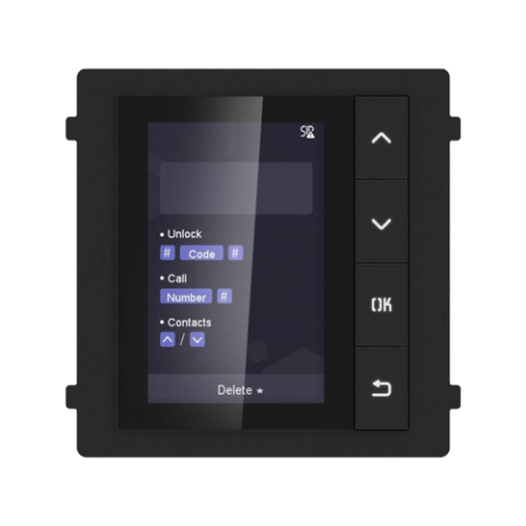 Modul afisaj LCD TFT pentru Interfon modular - HIKVISION DS-KD-DIS [3]