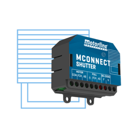 Automatizari - Modul de comanda automatizari, WiFi, Bluetooth - MOTORLINE MCONNECT-SHUTTER