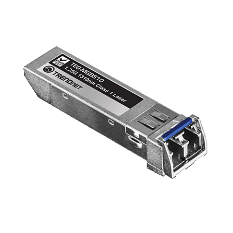 Modul SFP Mini-GBIC Single-Mode Duplex LC, 1.25G, 1310nm, 10Km - TRENDnet TEG-MGBS10 [5]