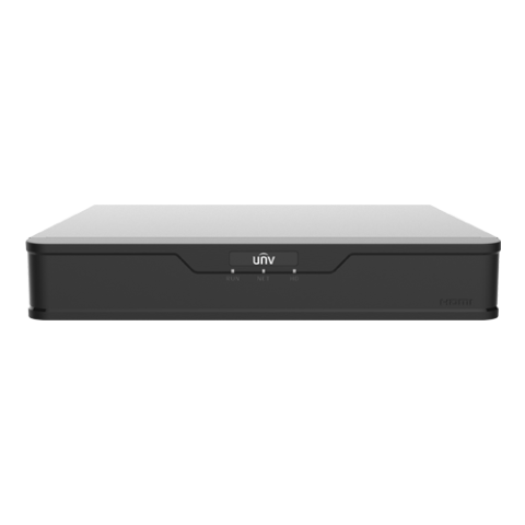 NVR Network Video Recorder - NVR 4K, 4 canale POE, max. 12MP, 1U - UNV NVR301-04B-P4-IQ