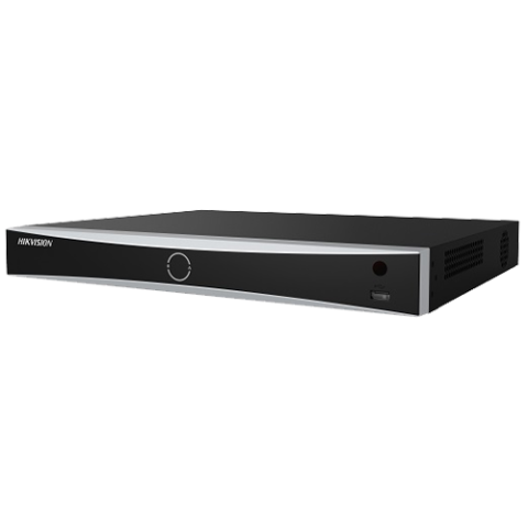 NVR Network Video Recorder - NVR 4K AcuSense 8 canale 12MP, tehnologie 'Deep Learning' - HIKVISION DS-7608NXI-I2-S