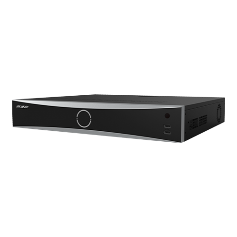 NVR Network Video Recorder - NVR 4K, AcuSense, total 32 canale max. 12MP, 16 porturi PoE, Alarma, 1.5U - HIKVISION DS-7732NXI-K4-16P(Alarm16+9)