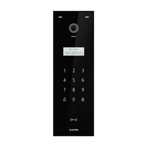 Panouri exterioare - Panou exterior video EXPERT pentru BLOCURI - 255 de Familii, G3 - ELECTRA VPE.0BS03.ELBTL
