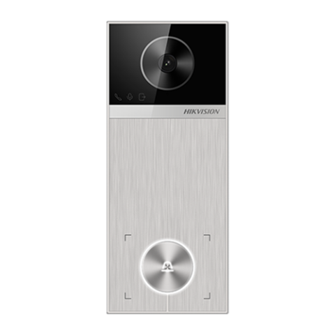 Panou exterior videointerfon TCP/IP 4MP, IR 3m, Wi-Fi6, Bluetooth, M1, IP65 - HIKVISION DS-KV6114-MWBE1 [4]