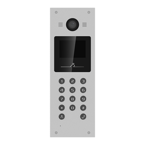 Panou exterior videointerfon TCP/IP pentru blocuri si spatii birouri, control acces card, afisaj LCD- HIKVISION DS-KD3003-E6 [2]
