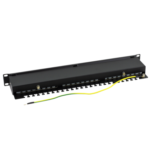 Patch Panel 1U, FTP cat6, 24 porturi RJ45 - ASYTECH Networking ASY-PP-FTP6-24 [3]