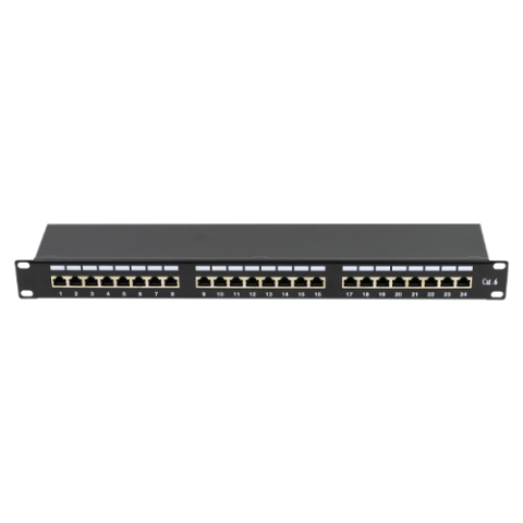 Patch Panel 1U, FTP cat6, 24 porturi RJ45 - ASYTECH Networking ASY-PP-FTP6-24 [5]