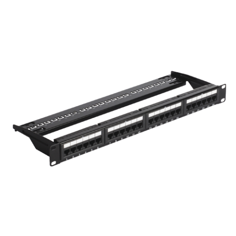 Accesorii rack-uri - Patch Panel 1U, UTP cat5e, 24 porturi RJ45 - ASYTECH Networking ASY-PP-UTP5E-24
