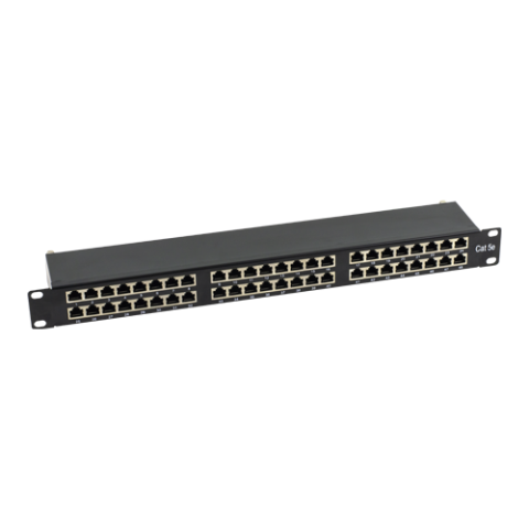 Accesorii rack-uri - Patch Panel 2U, FTP cat5e, 48 porturi RJ45 - ASYTECH Networking ASY-PP-FTP5E-48