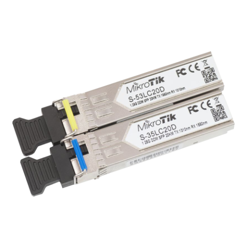Pereche de module SFP, S-35LC20D + S-53LC20D - Mikrotik S-3553LC20D [1]