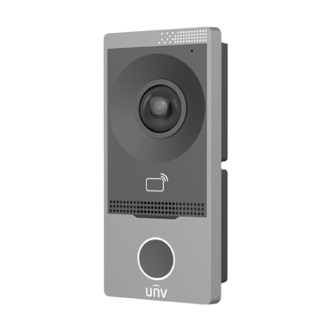 Post exterior videointerfon TCP/IP, IR, Wi-Fi, IK08 - UNV OEU-201S-HMK-W [5]